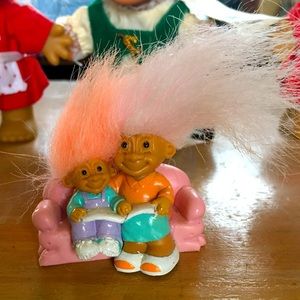 Vintage Miniature Russ Troll Figurine